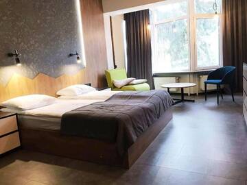 Стандартный трехместный номер в Отеле BLUE mountain